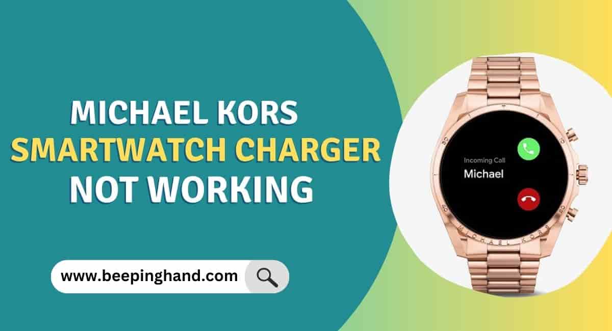 Best Buy Michael Kors Access Bradshaw Smartwatch 445mm Stainless Steel  Blue MKT5006
