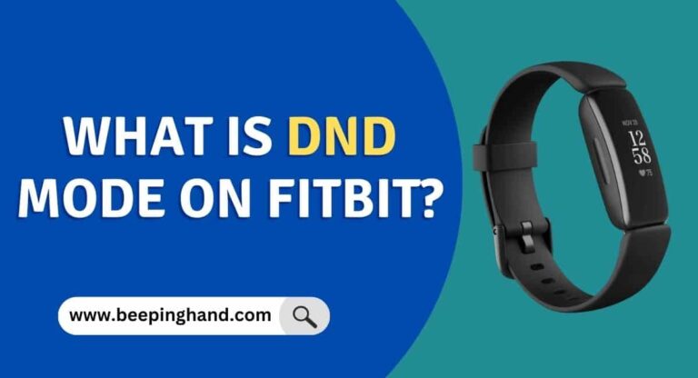 What Is Dnd Mode On Fitbit Know Everything