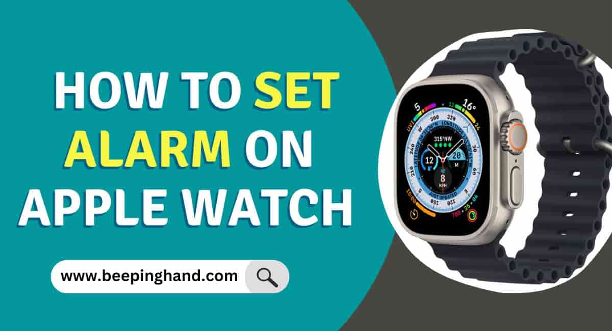 How To Set Alarm On Apple Watch Step By Step Guide