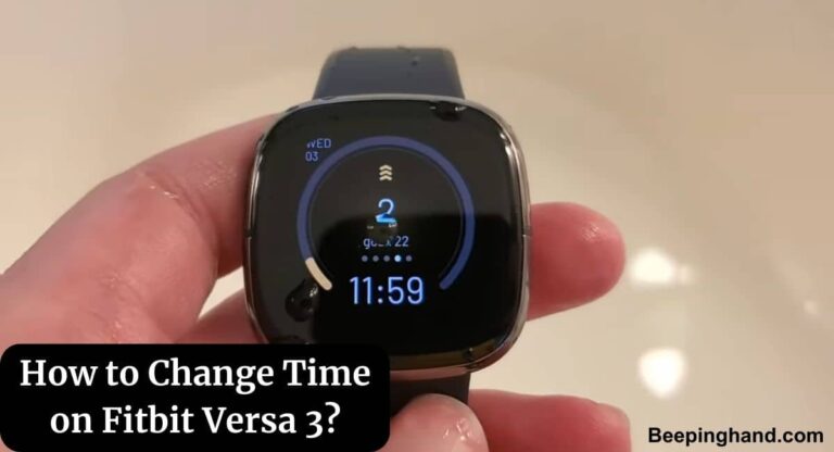 Change Time On Fitbit Versa 3